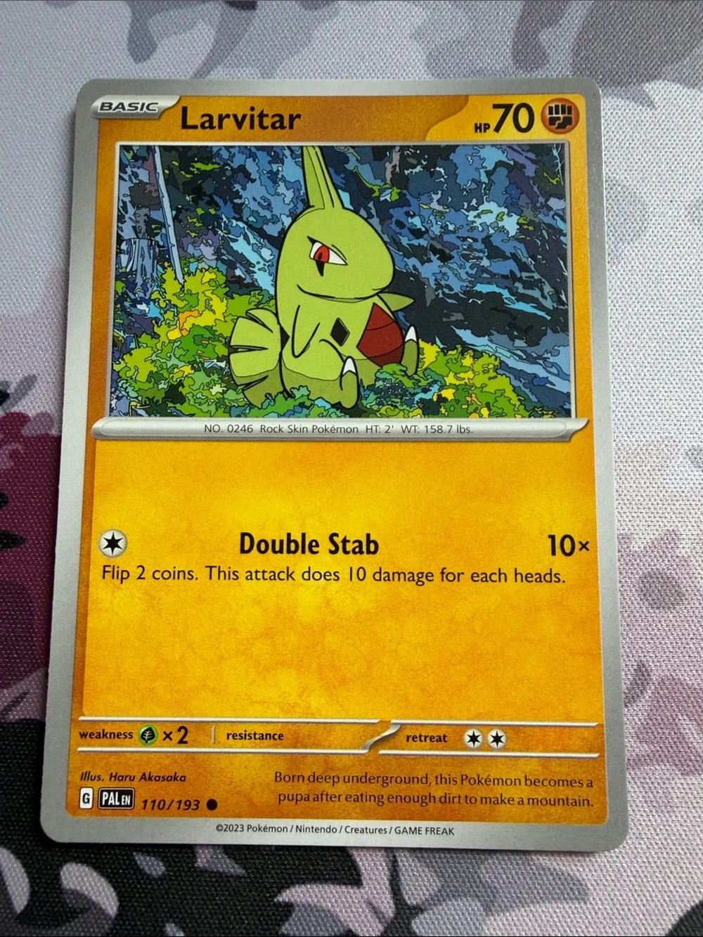 Larvitar & Pupitar Collection Lot | 4 Pokémon Cards | ✨5/$25✨